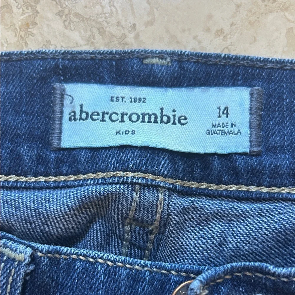 Abercrombie & Fitch Kids Indigo Denim Shorts
